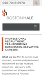 Mobile Screenshot of bostonhale.com